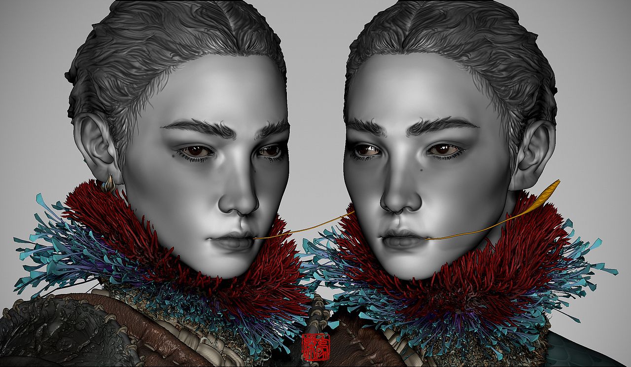 高冷战妹（图ZMzkxNjczNDIw） - 人物/生物 - 站酷设计师豪色原创素材 - 站酷ZCOOL