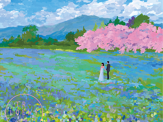 四月花开