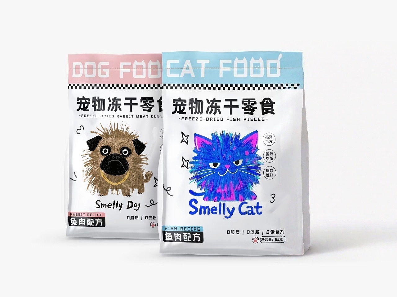 🐾Smelly臭臭小动物系列-插画商业应用衍生（图ZMzkxNjgyOTcy） - 其他工业/产品 - 站酷设计师工业设计cc原创素材 - 站酷ZCOOL