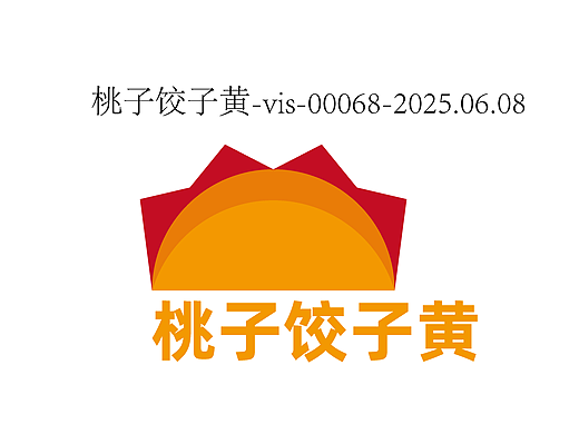 品牌策划-桃子饺子黄