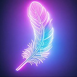 简洁现代图形设计风格的logo(悬浮侧栏作者头像) - 原创素材 - 站酷设计师墨v羽原创素材 - 站酷ZCOOL