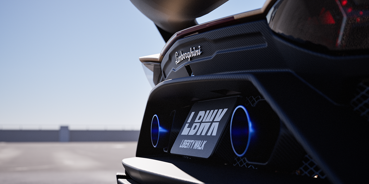 兰博基尼 AVENTADOR GT Evo Full CGI