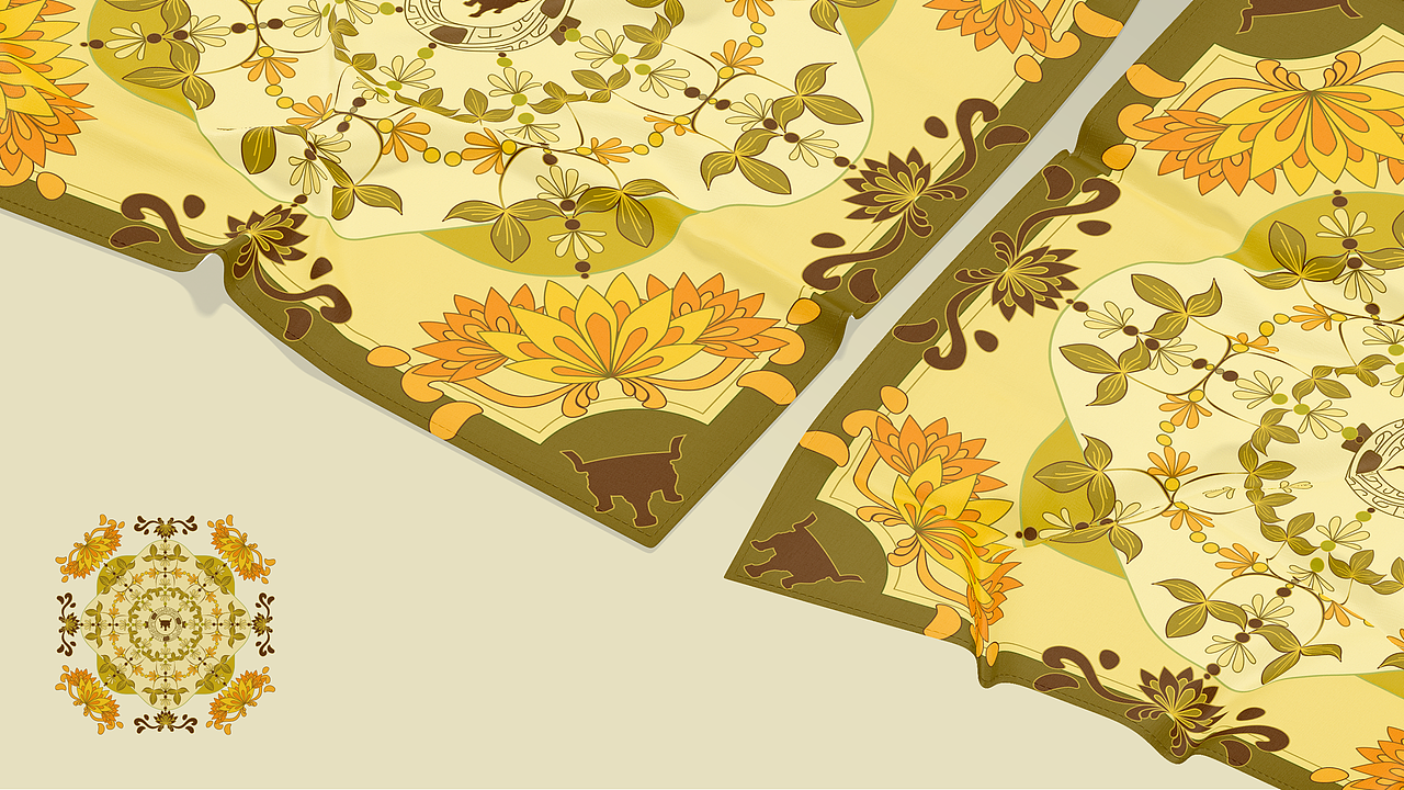 楚辞香颂-寿州香草&青铜纹样设计（图ZMzkxNzA5MzY4） - 其他平面 - 站酷设计师3BINbin原创素材 - 站酷ZCOOL