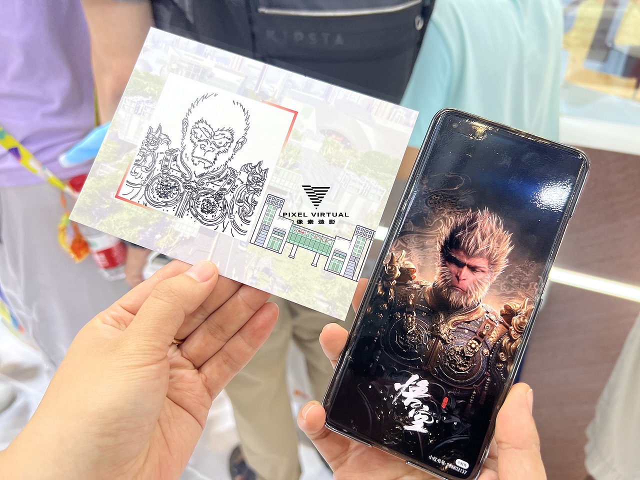 深圳文博会Ai素描机械臂绘画