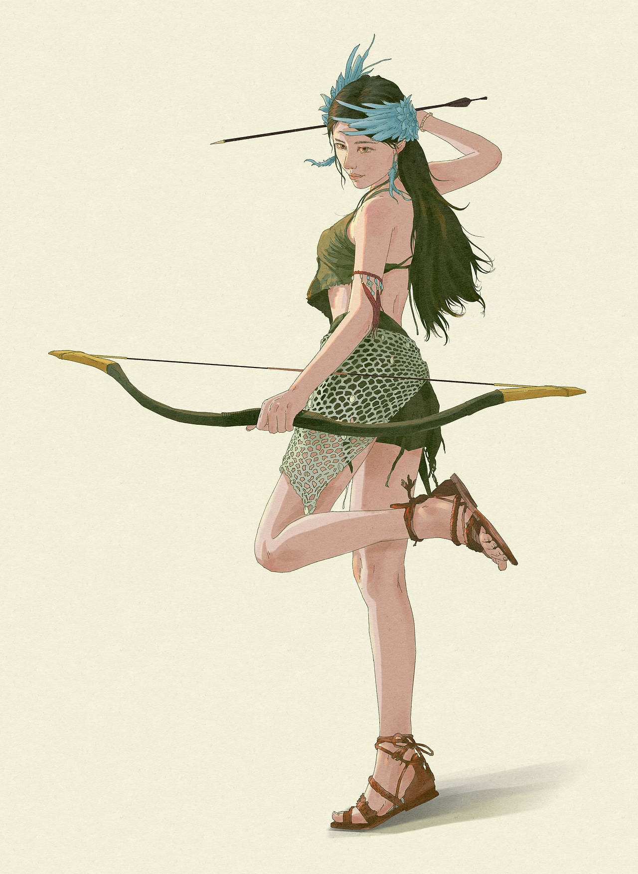 人物插画练习（图ZMzkxNzEyODE2） - 绘本 - 站酷设计师zane水彩原创素材 - 站酷ZCOOL