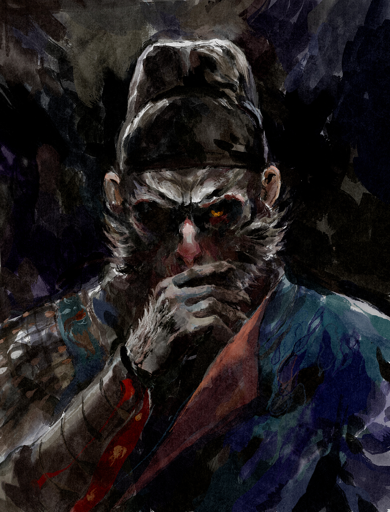 二郎搜山第二辑，一些分镜和概念图。（图ZMzkxNzEyODg4） - 创作习作 - 站酷设计师午夜猴子原创素材 - 站酷ZCOOL