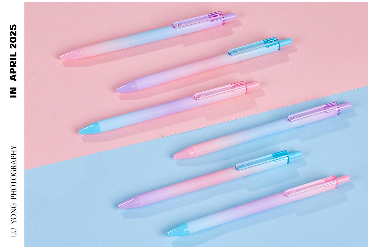 文具 | 渐变中油笔 | Mr.L ✖ photography