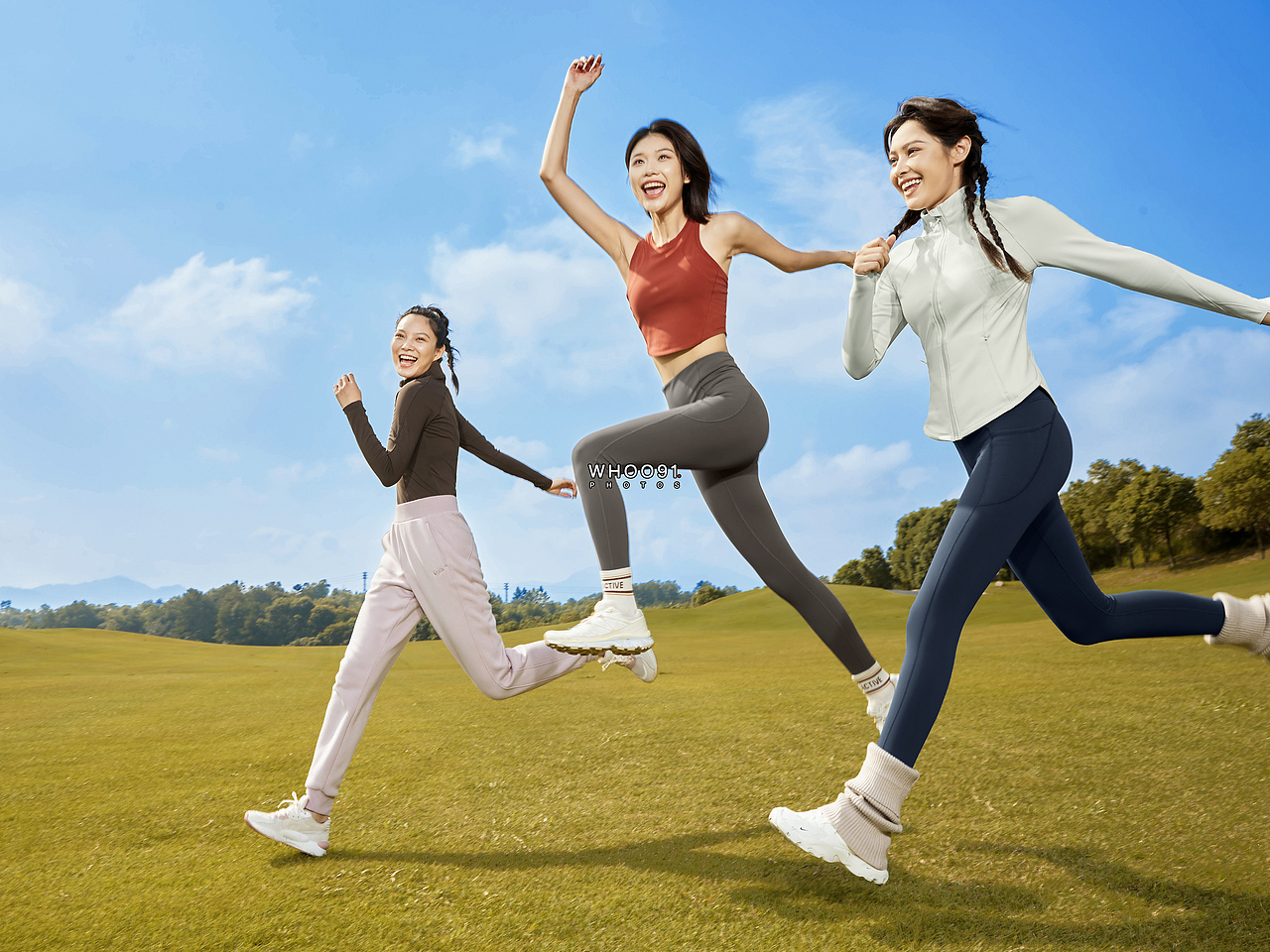 运动品牌拍摄丨运动女孩户外形象片