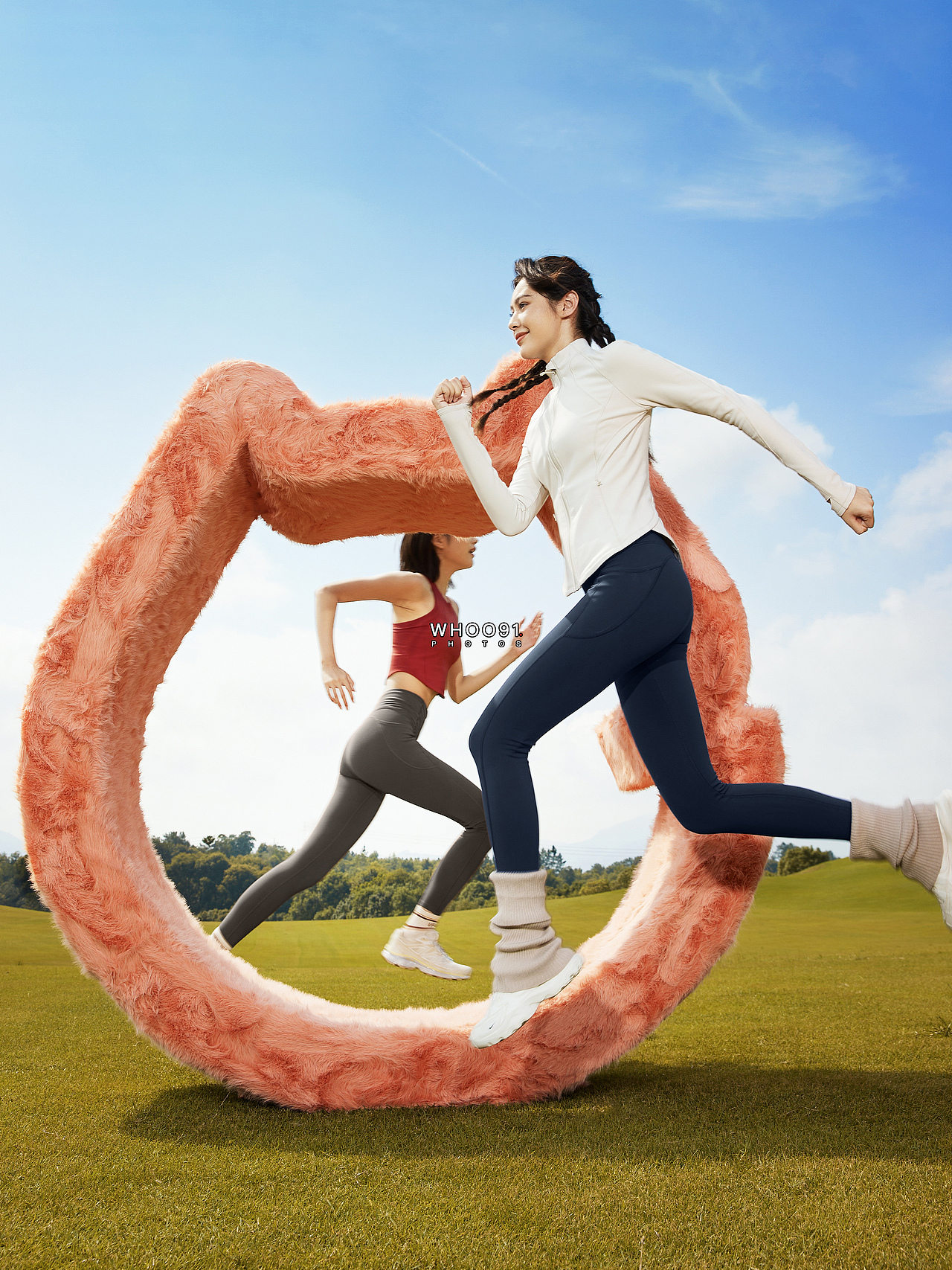 运动品牌拍摄丨运动女孩户外形象片