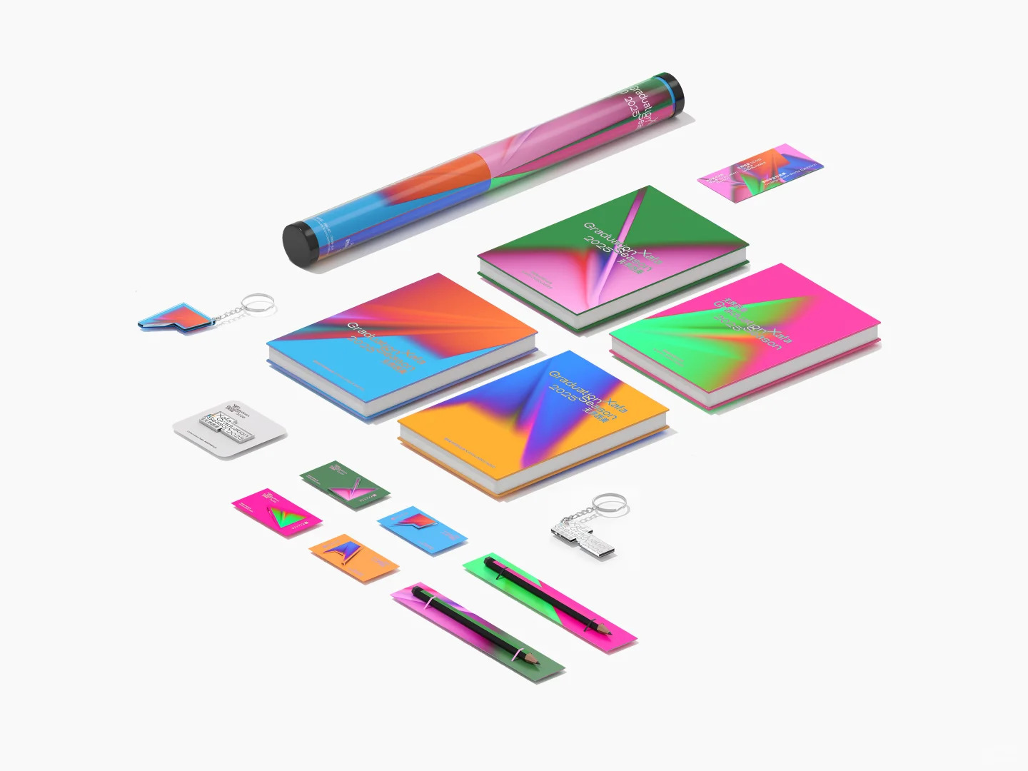 光影流转，风动不息：西安美院2024/2025毕业季主视觉｜365天的好设计NO.96