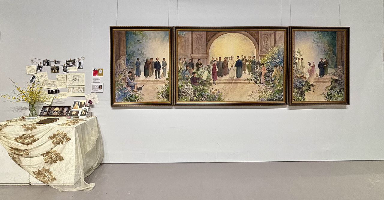 #2025青春答卷# 文明的对话:1924泰戈尔访华 毕业创作