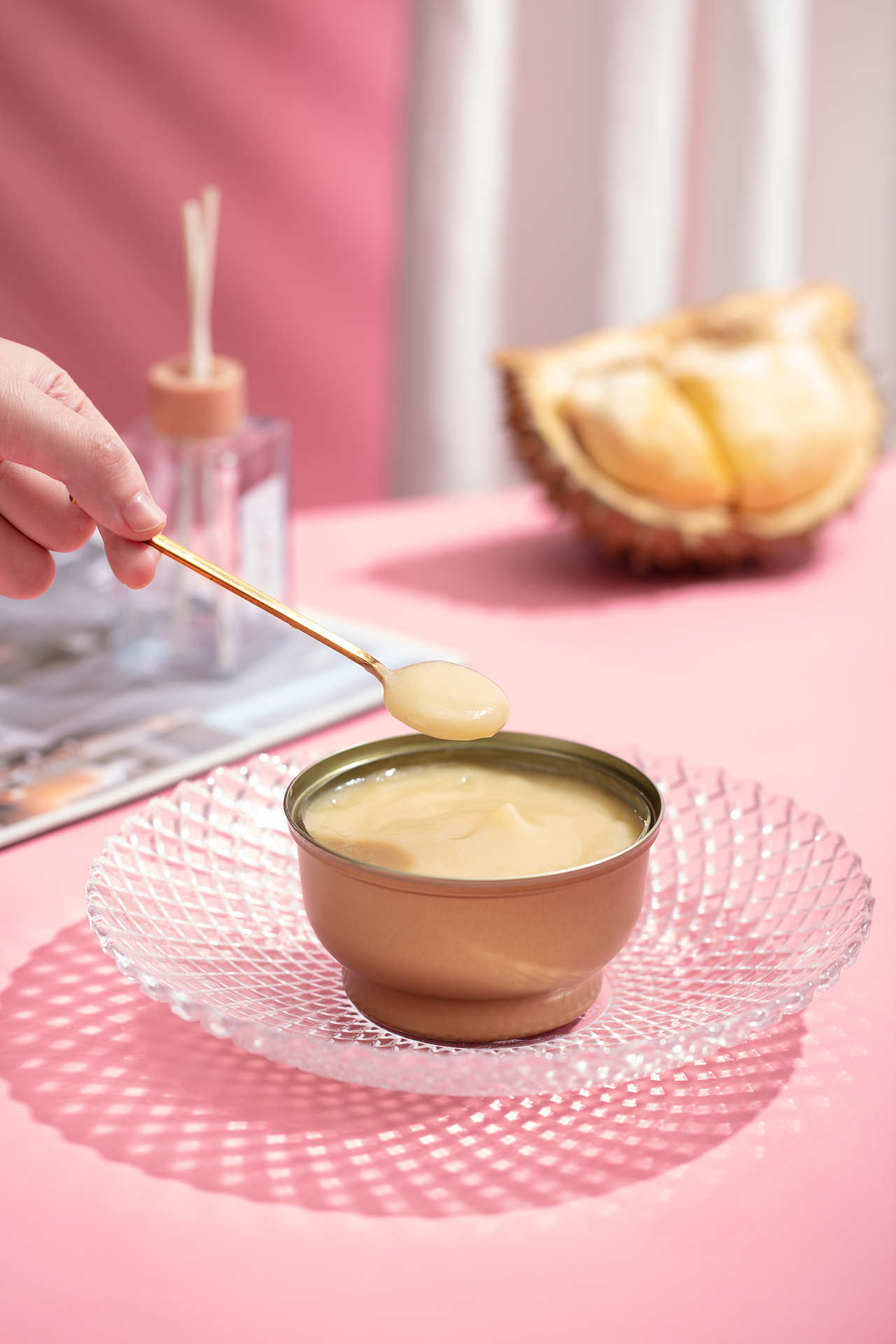 泰国榴莲膏拍摄| 一方摄影