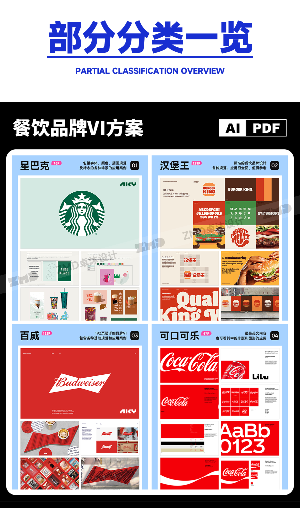 500强VI手册品牌方案库 总监严选大厂vis设计模版参考素材 包含100+源文件矢量AI格式（图ZMTUxMTgwMDQ=） - 观点 - 站酷设计师ZMD卓沐设计原创素材 - 站酷ZCOOL