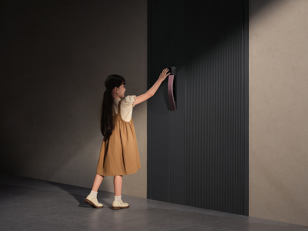 鹿客-S6Ultra 掌静脉指脉智能门锁拍摄