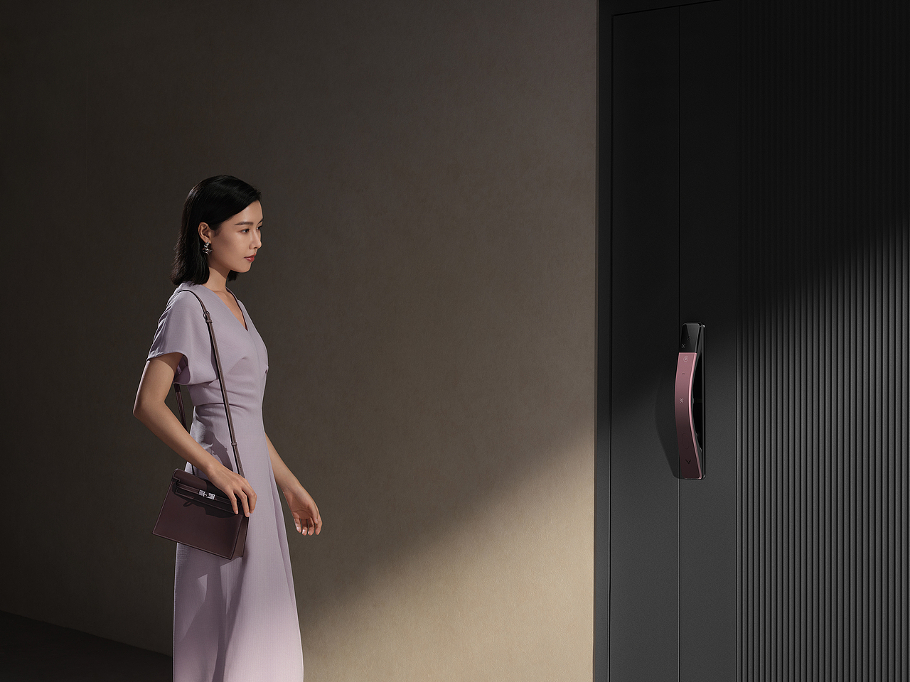 鹿客-S6Ultra 掌静脉指脉智能门锁拍摄