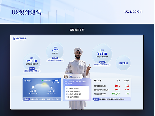 UX 数字人大屏方案设计