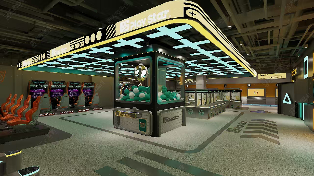 潮玩运动馆 > 厦门游乐之星 · 设计 ·