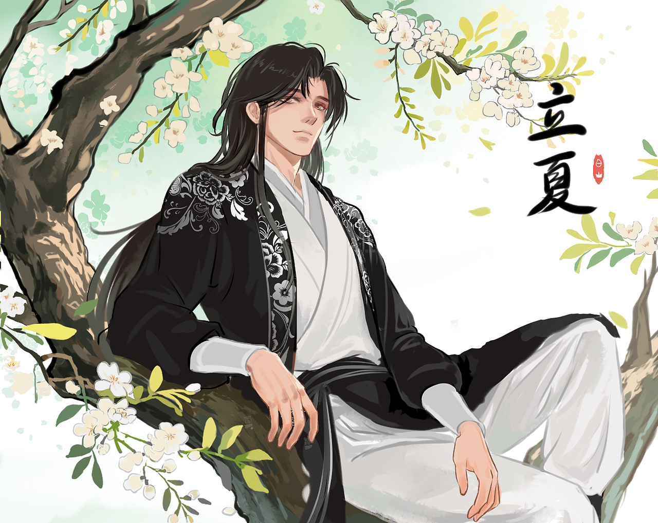 立夏（图ZMzkxNzM5ODM2） - 商业插画 - 站酷设计师Abigpanda原创素材 - 站酷ZCOOL