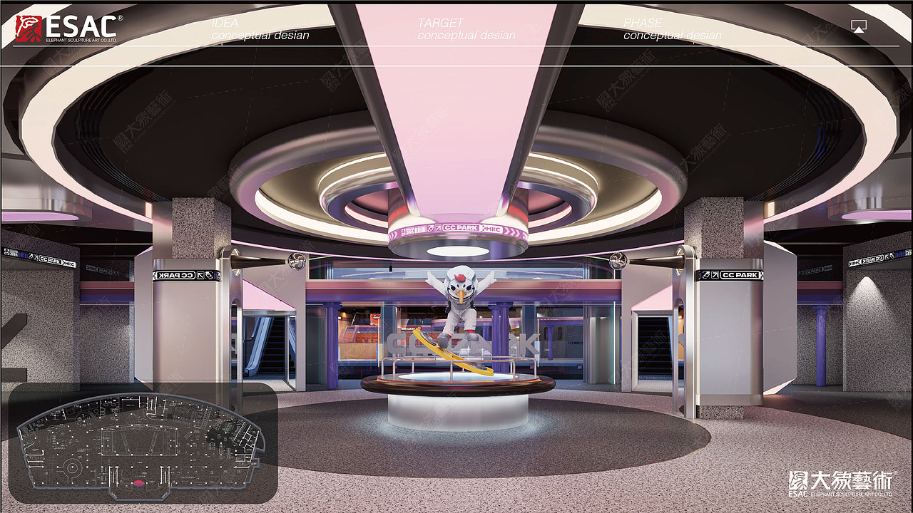 潮玩运动馆 > 齐齐哈尔CC PARK · 设计 ·