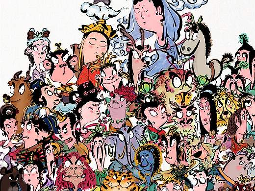 |原创插画|西游众妖系列