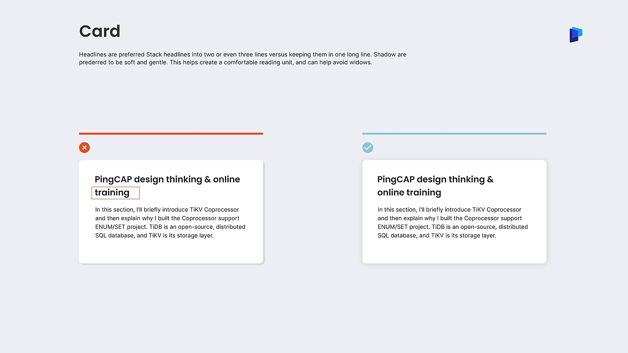 PingCAP 品牌视觉规范手册