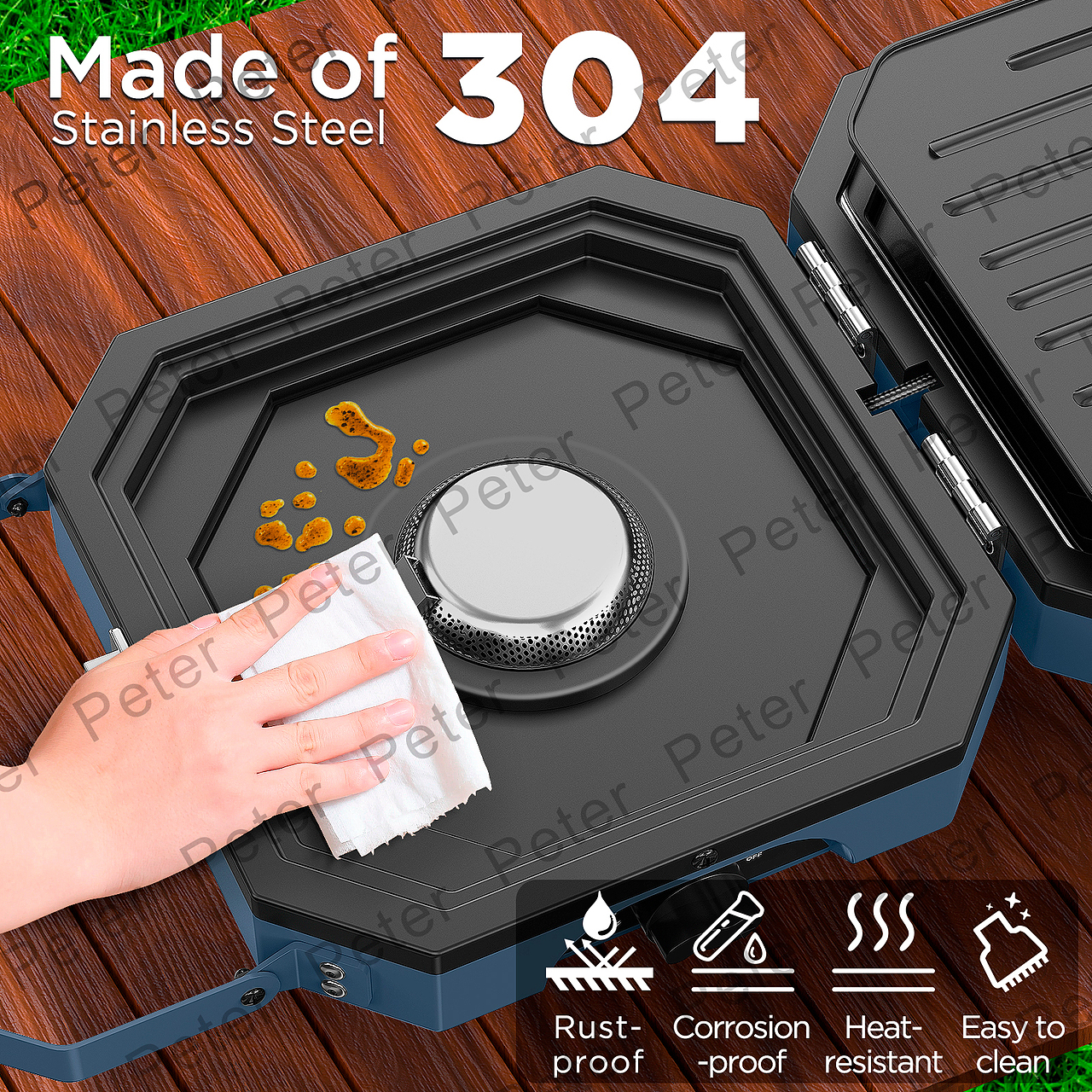 跨境电商,亚马逊,燃气炉,自己建模,渲染,合成