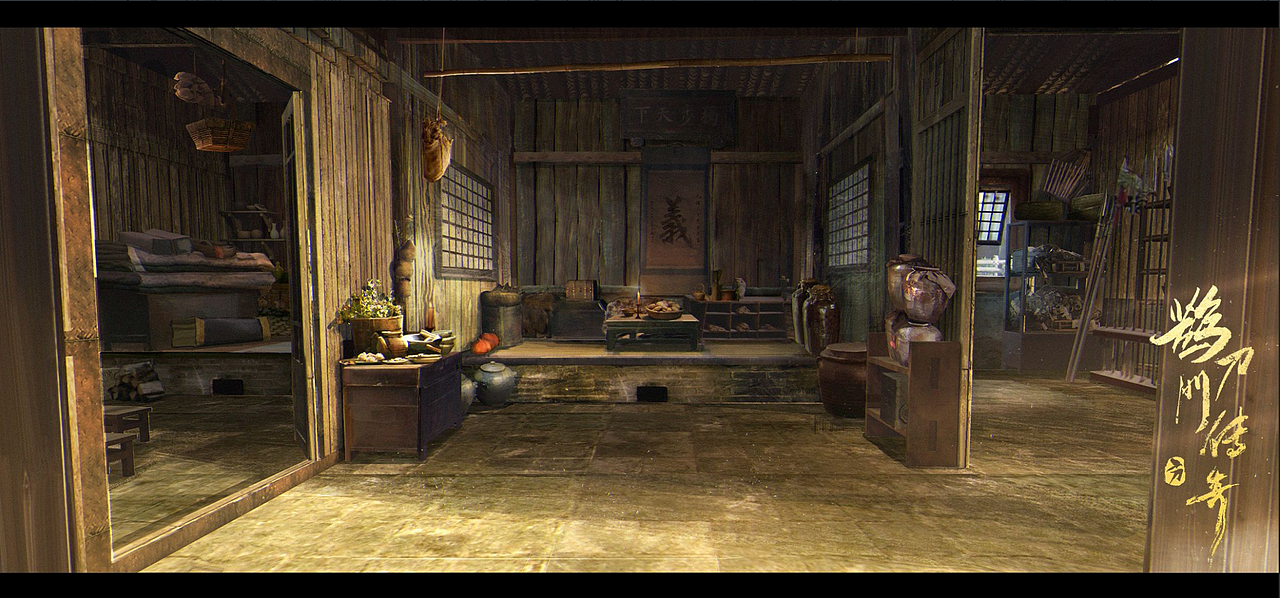 《鹊刀门传奇》概念设计图分享-UP艺格学员项目