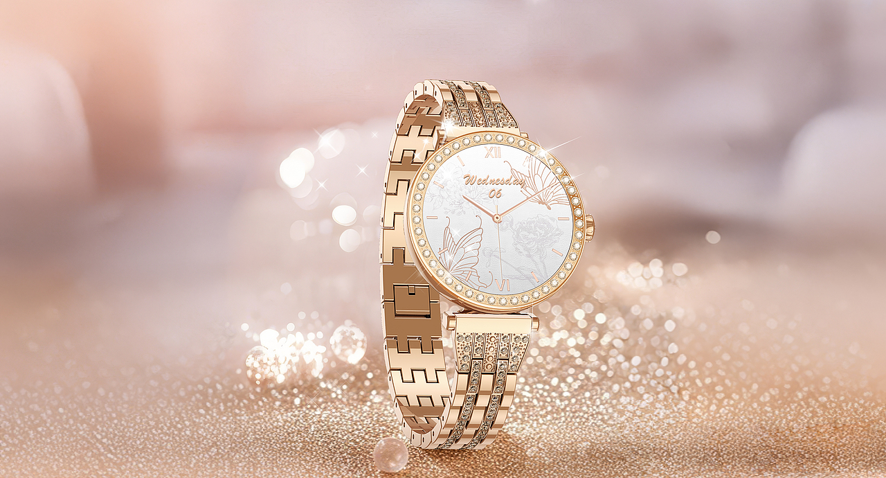 智能手表-产品场景图-Keyshot渲图