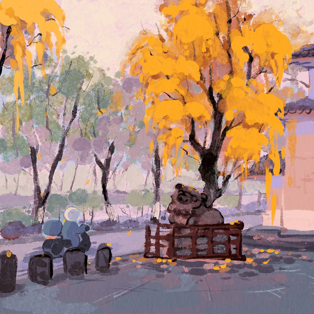 树（图ZMzkxNzY3ODI0） - 创作习作 - 站酷设计师Ayunya原创素材 - 站酷ZCOOL