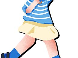 扁平風(fēng)人物動(dòng)態(tài)模式～