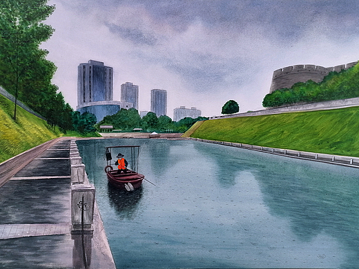 最近画的水彩画
