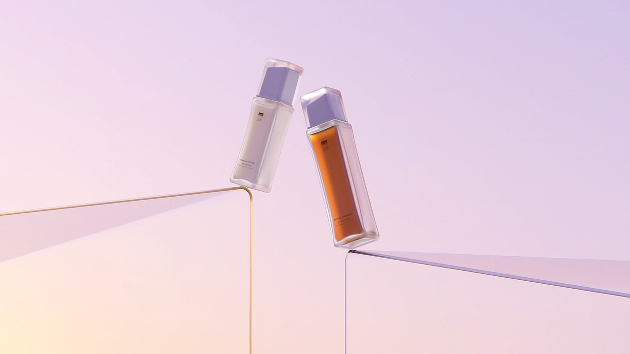 至本水乳液--三维产品动画