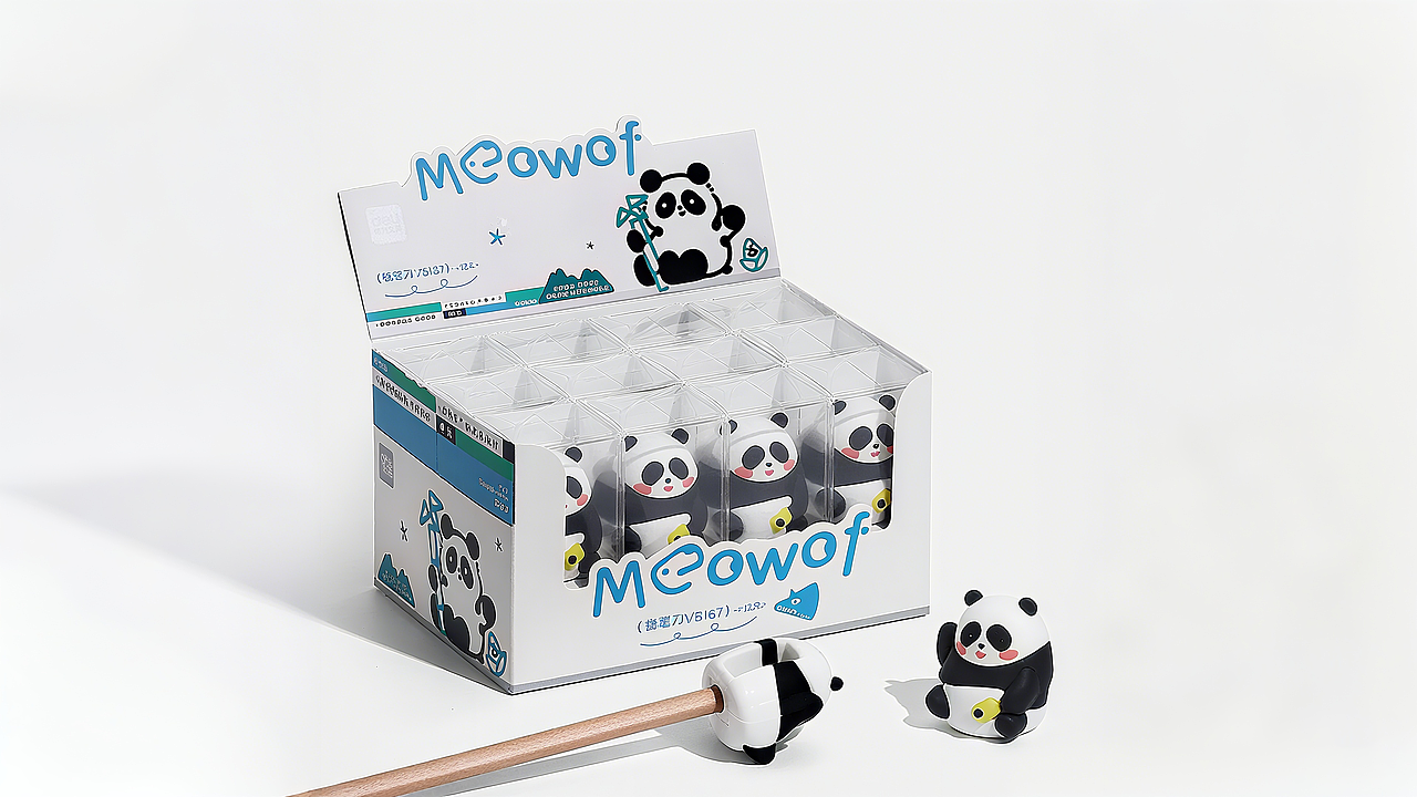 得力熊貓卷筆刀（圖ZMzkxNzkzNjU2） - 其他工業(yè)/產(chǎn)品 - 站酷設(shè)計師OAIM_DESIGN原創(chuàng)素材 - 站酷ZCOOL