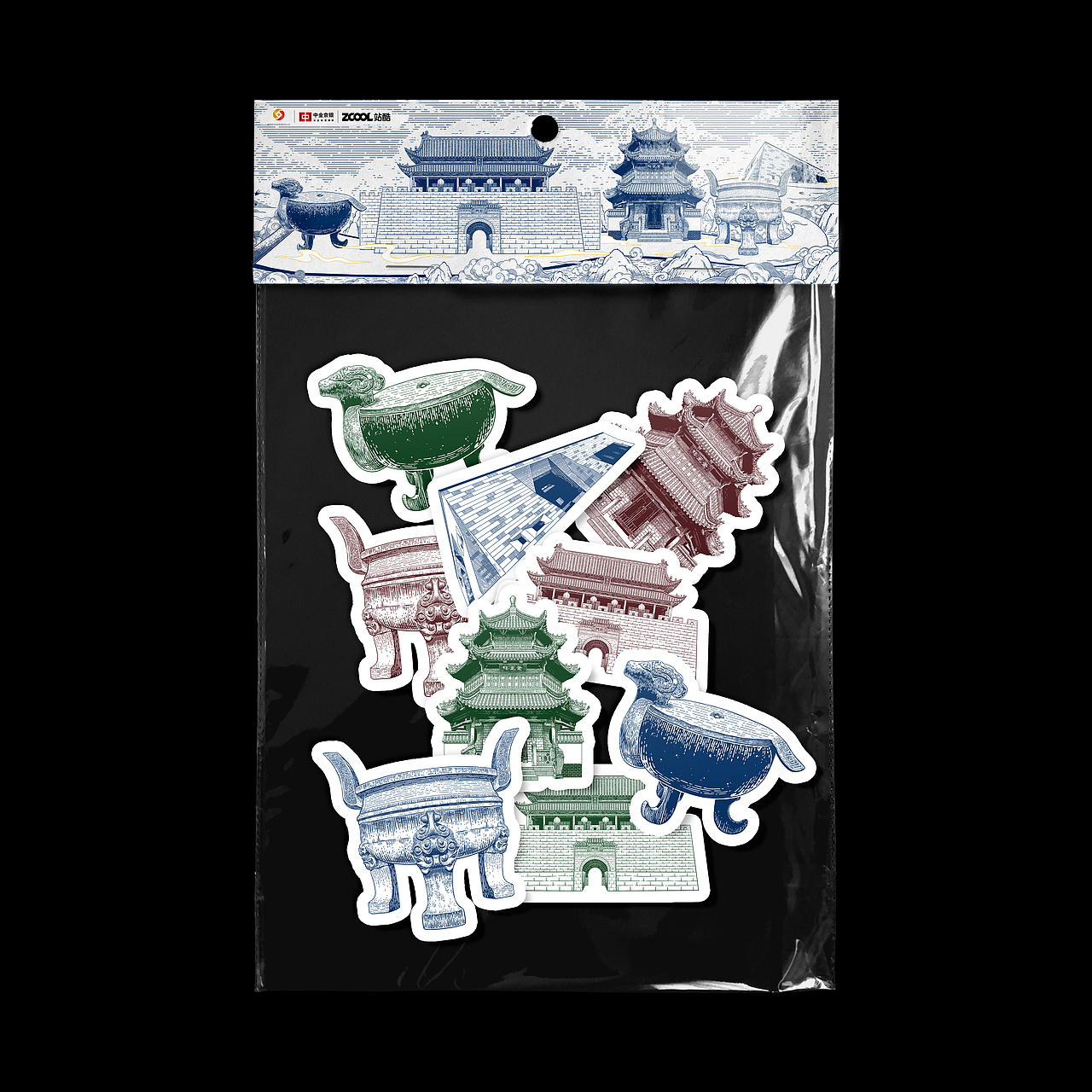 古城印记——寿州版画文创产品（图ZMzkxNzk2NDMy） - 其他平面 - 站酷设计师画痨原创素材 - 站酷ZCOOL