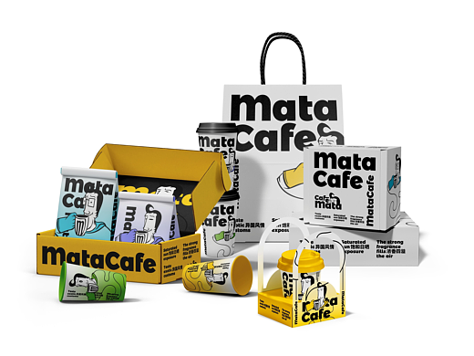 matacafe咖啡品牌全案定位策划设计IP延展包装定位设计