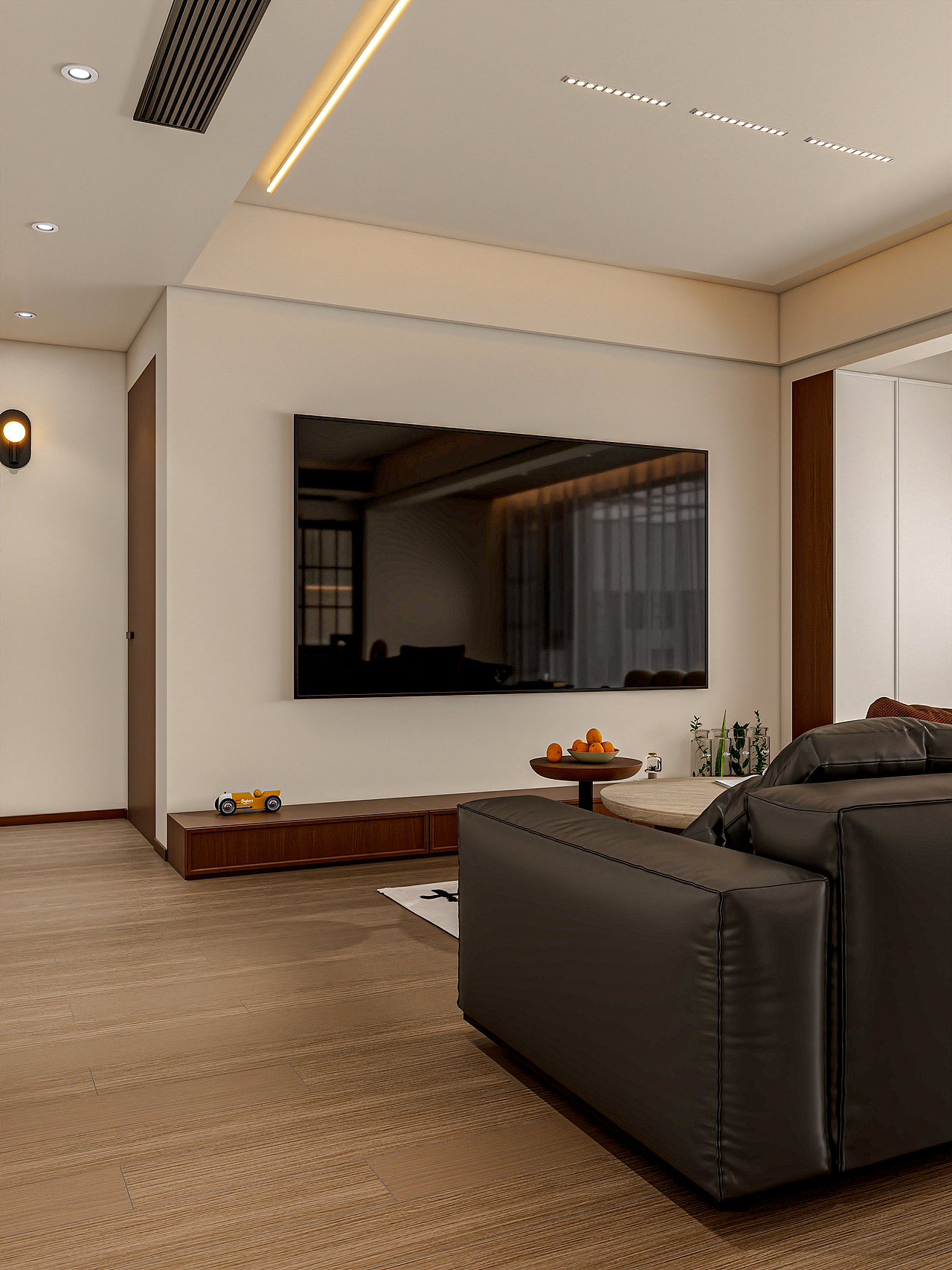 四川岳池雍合湾（180平方中古风三居室）