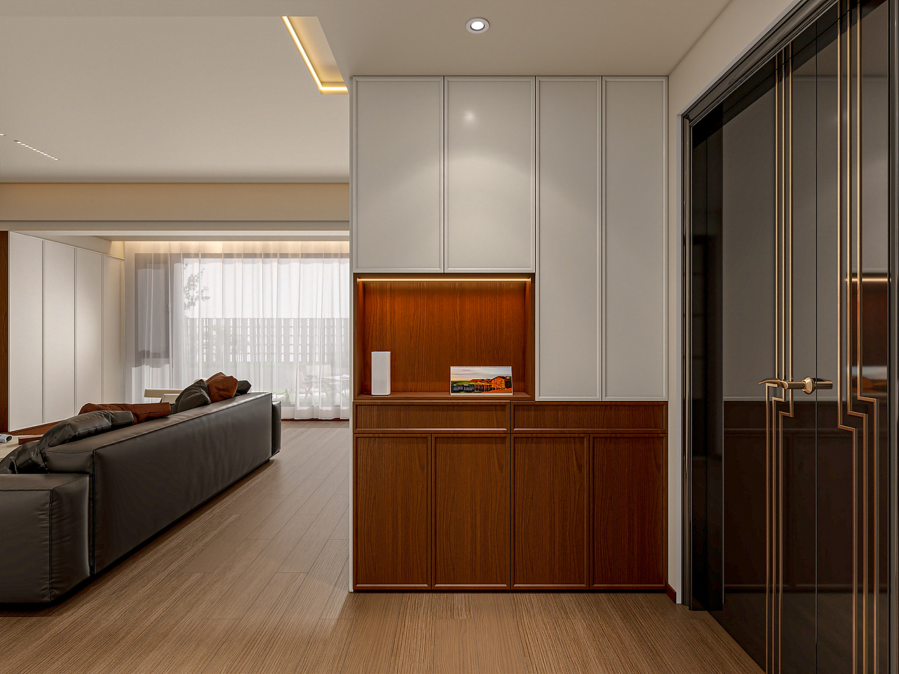 四川岳池雍合湾（180平方中古风三居室）