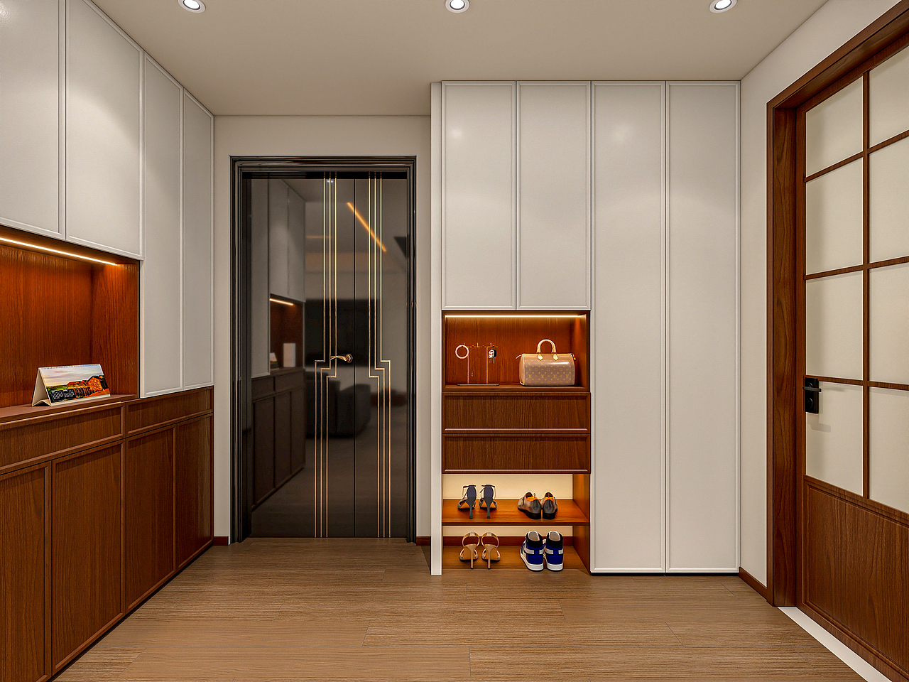 四川岳池雍合湾（180平方中古风三居室）