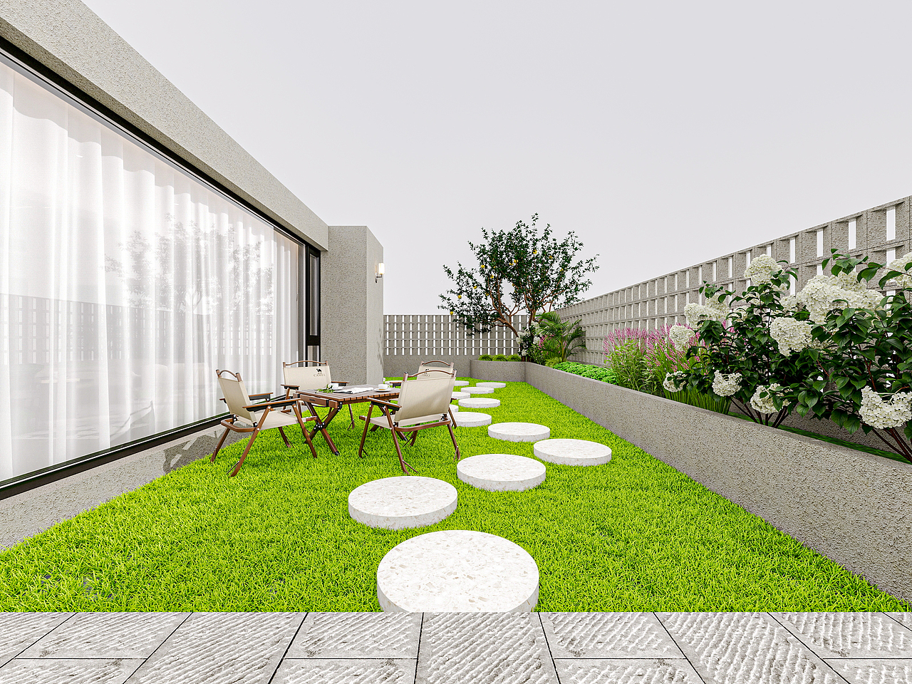 四川岳池雍合湾（180平方中古风三居室）