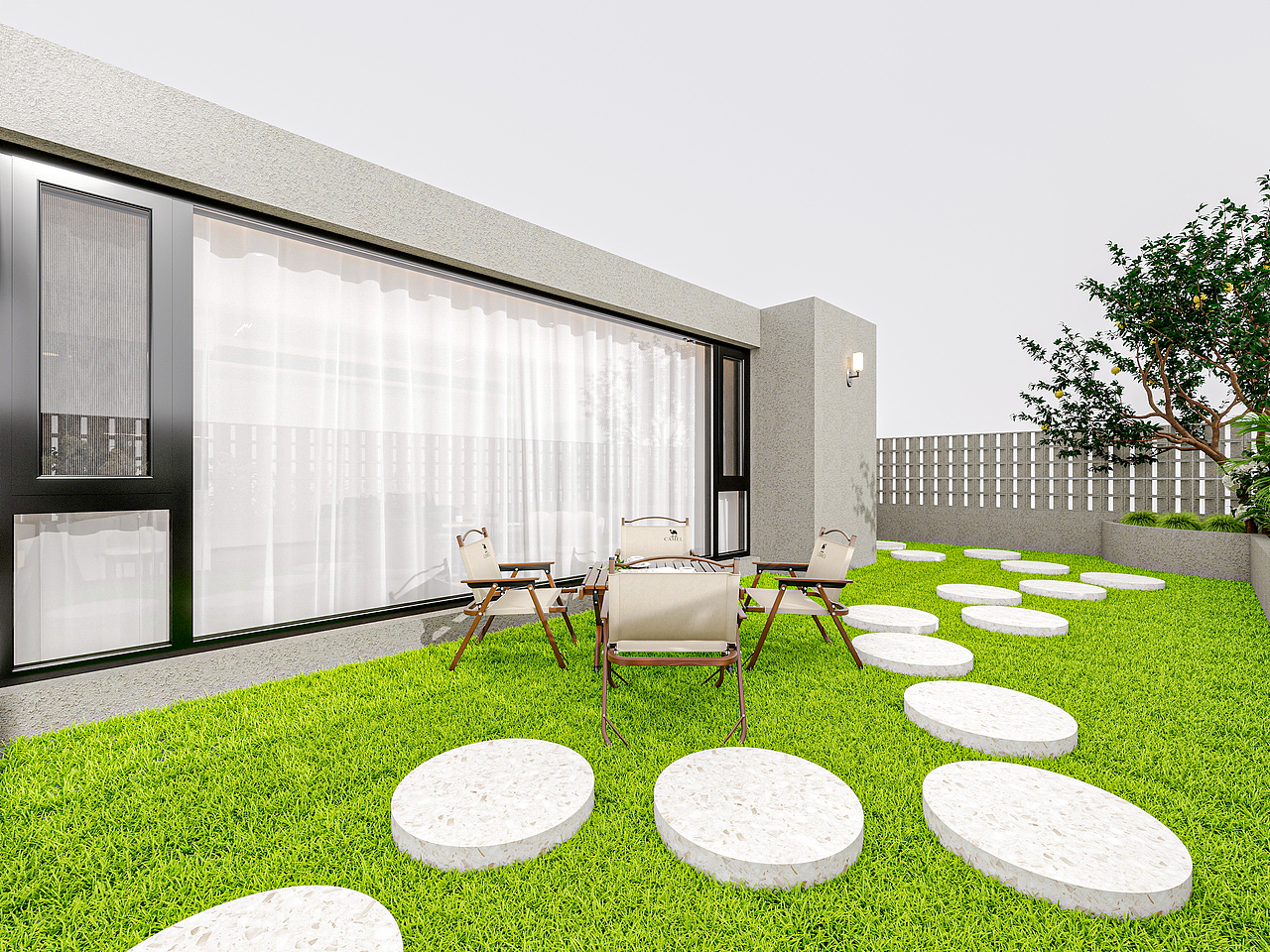 四川岳池雍合湾（180平方中古风三居室）