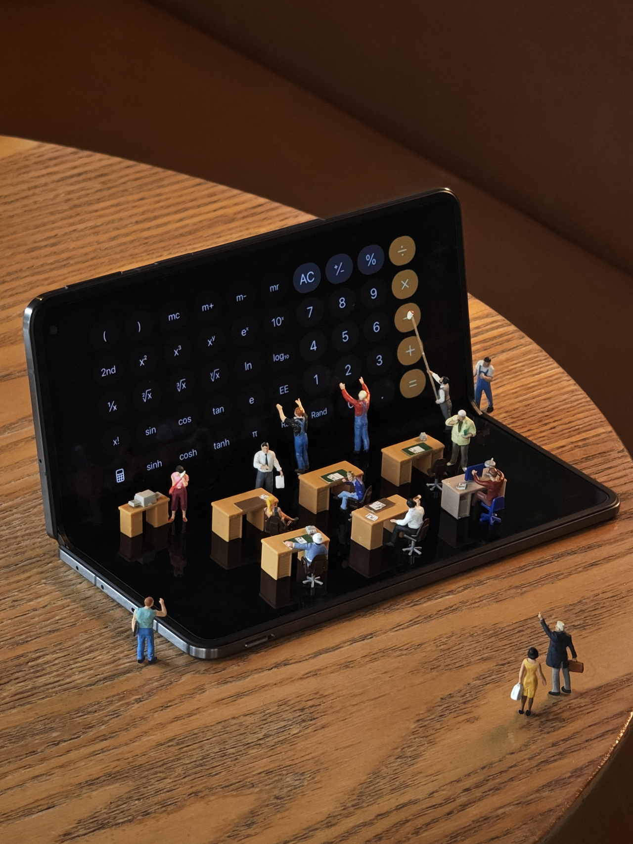 这不是 AI,这是我用📱OPPO Find N5 拍的微缩摄影!