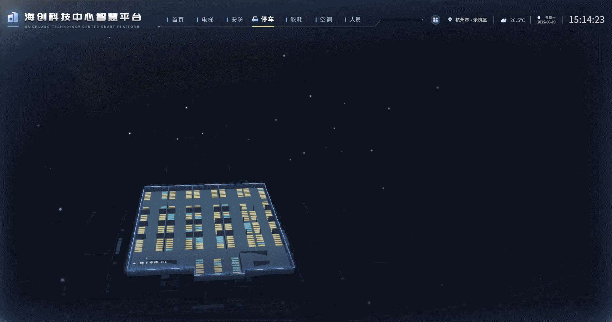 智慧园区可视化大屏 | 山海鲸可视化数字孪生项目案例