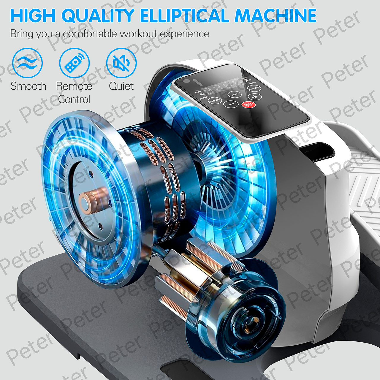 电动椭圆机,亚马逊,跨境电商,渲染合成