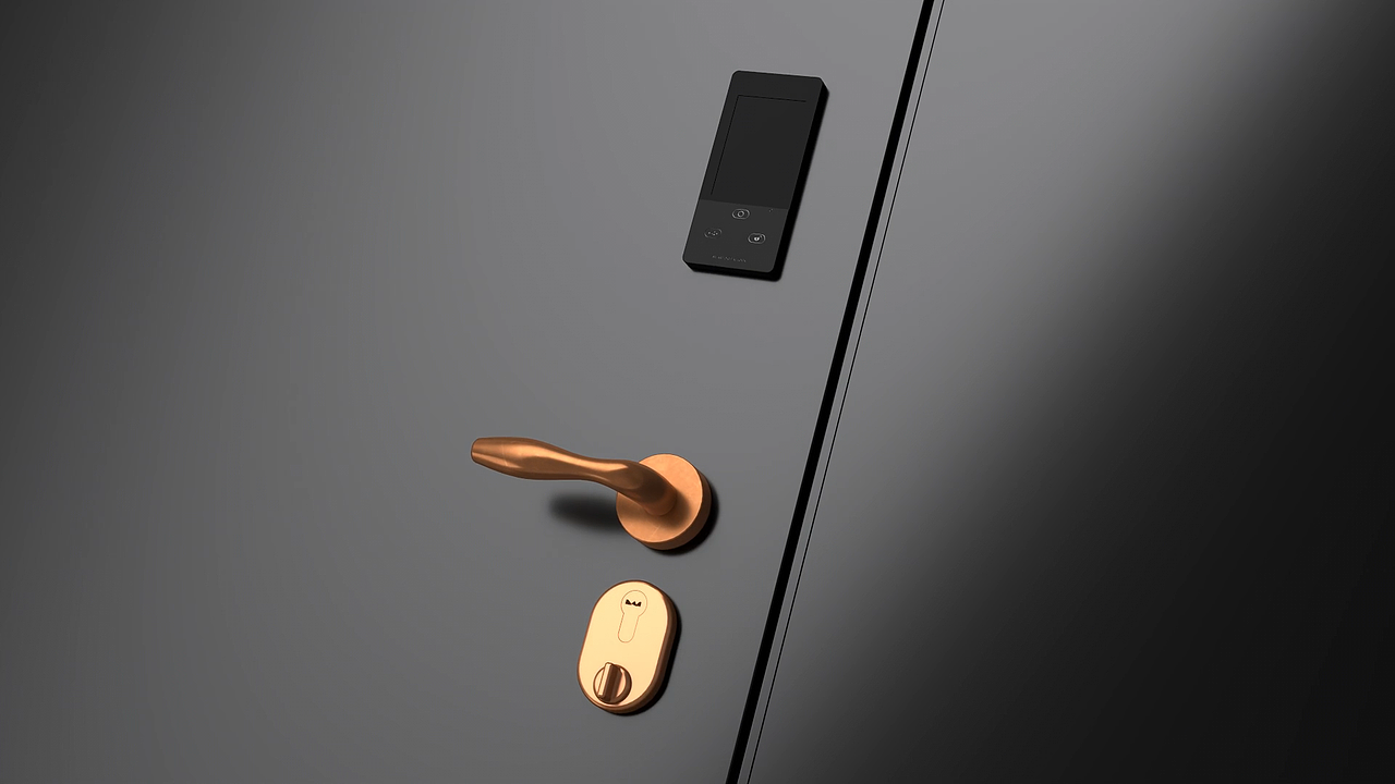 装甲门 团队制作 三维动画 C4D产品动画 OC渲染