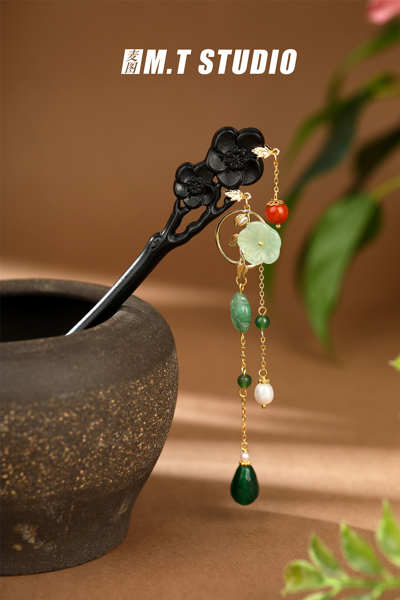 饰品拍摄 古风手串发簪静物拍摄 新中式国风饰品静物拍