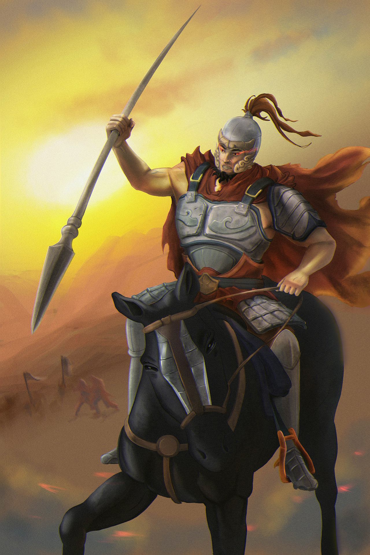 淝水之战人物卡＆Q版粘土人