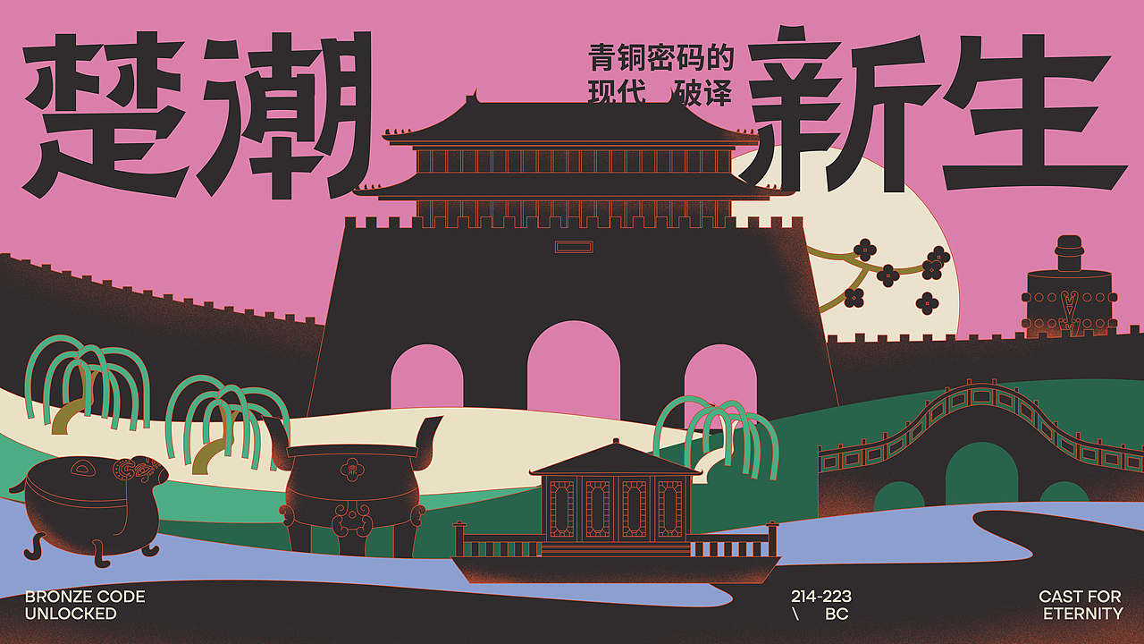 楚潮新生|古韵寿县KV及延展文创设计（图ZMzkxODM2MzM2） - 其他平面 - 站酷设计师更新UPDATE原创素材 - 站酷ZCOOL