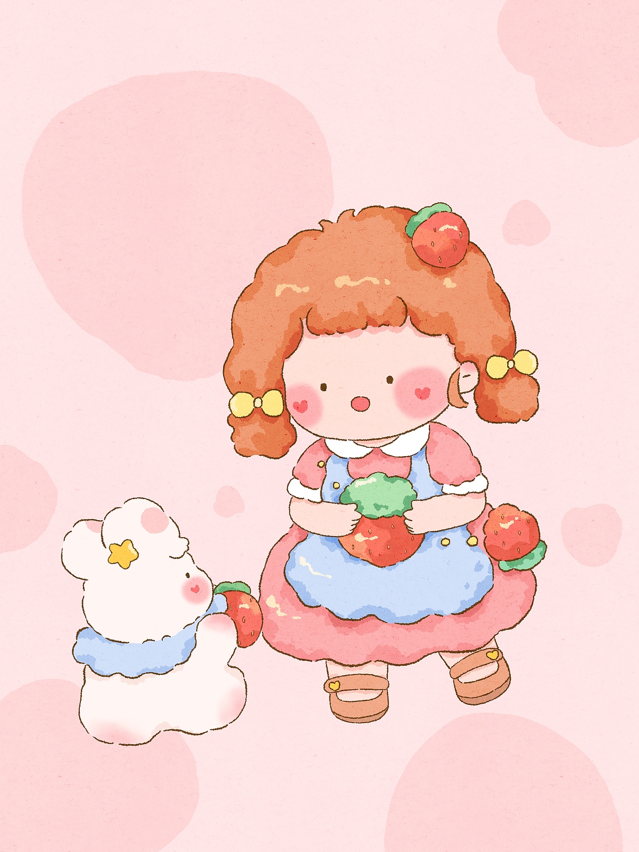 莓有烦恼（图ZMzkxODUxMzQ0） - 儿童插画 - 站酷设计师画画的titi原创素材 - 站酷ZCOOL