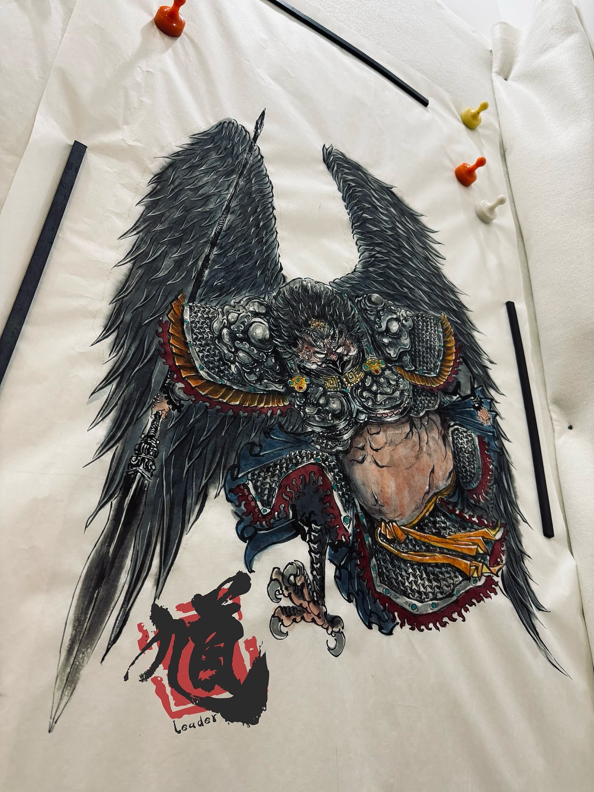 从金翅大鹏开始，西游系列开始（图ZMzkxODU0NDk2） - 绘画 - 站酷设计师尹鸣鸿原创素材 - 站酷ZCOOL