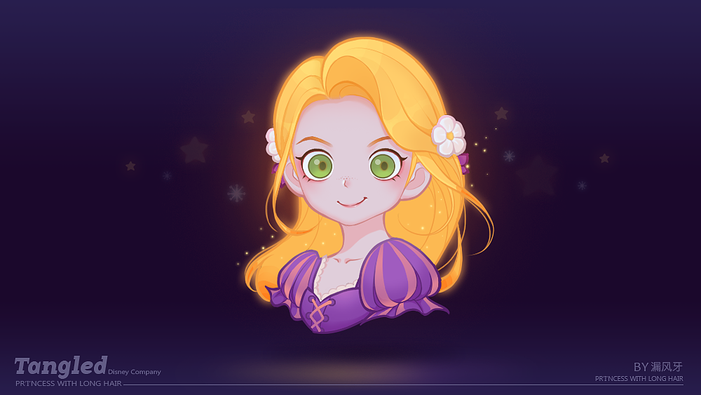 迪士尼公主系列（4）——长发公主的魔发世界